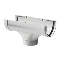 Воронка 120 мм Docke Premium ( цвет Пломбир RAL 9003 )