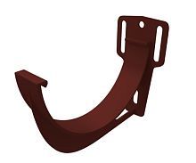 Кронштейн желоба 120/90 ПВХ Grand Line, шоколад RAL 8017