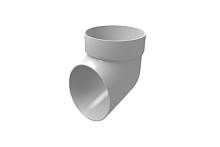 Слив трубы 120/90 ПВХ Grand Line, белое