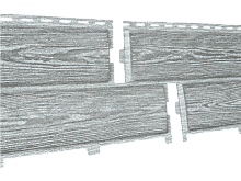 Фасадная панель Хокла Винтаж ( пепел )