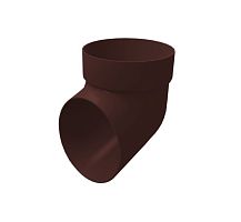 Слив трубы 120/90 ПВХ Grand Line, шоколад RAL 8017