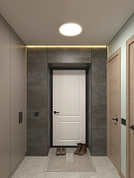 Стеновая панель АЛЬТА СЛЭБ SPC Кварцвинил 300х600х2,4мм Магия Бетона ( Метеорит )