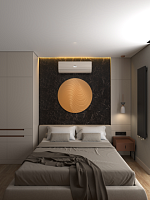 Стеновая панель АЛЬТА СЛЭБ SPC Кварцвинил 600х300х2,4мм Мраморная Феерия ( Везувий )