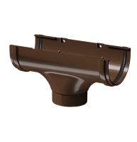 Воронка 120 мм Docke Premium ( цвет Каштан RAL 8017 )