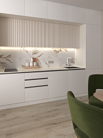 Стеновая панель АЛЬТА СЛЭБ SPC Кварцвинил 600х300х2,4мм Мраморная Феерия ( Кракатау )