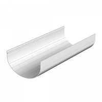 ТН ОПТИМА Желоб 3м. (D 120/80) ( белый RAL 9003 )