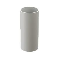 Труба водосточная 100 мм Docke LUX 3м/шт ( цвет Пломбир RAL 9003 )