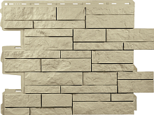 Фасадная панель Шотландия ЭКО Песчаный ( 0,68 * 0,56 м. )