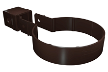 Хомут трубы Kliker ПВХ Grand Line Premium , коричневый RR 32