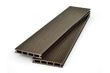 Террасная доска пустотелая Bergia Ultra Linden 150*24*3000/4000/6000 мм ( цвет Венге )