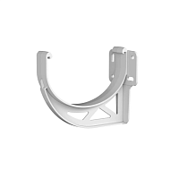 ТН ОПТИМА Кронштейн желоба ПВХ (D 120/80) ( белый RAL 9003 )