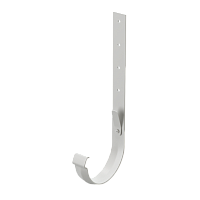 Кронштейн желоба металлический 141 мм/300 мм Docke LUX ( цвет Пломбир RAL 9003 )