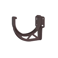 ТН ОПТИМА Кронштейн желоба ПВХ (D 120/80) ( Темно-коричневый RAL 8019 )