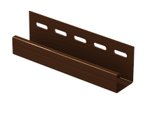 J-планка Классика 3,05 м. Ю-пласт ( коричневый )