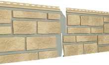 Фасадная панель СТОУН ХАУС S-Lock Таганай ( речной )