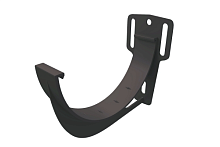 Кронштейн желоба 120/90 ПВХ Grand Line, Графит RAL 7024