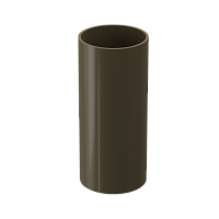 Труба 85 мм водосточная Docke Premium 3м/шт ( цвет Каштан RAL 8017 )