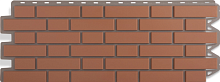 Фасадная панель Кирпич Клинкерный Красный ( 1,22 * 0,44 м. )