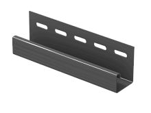 J-планка Классика 3,05 м. Ю-Пласт ( графит )