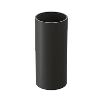 Труба водосточная 100 мм Docke LUX 3м/шт ( цвет Графит RAL 7024 )