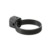 Хомут универсальный 100 мм Docke LUX ( цвет Графит RAL 7024 )