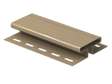 Соединительная ( Н-планка ) Классика 3,05 м. Ю-Пласт ( бежевая )