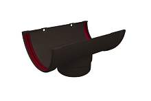 Воронка 120/90 ПВХ Grand Line, коричневый RR 32