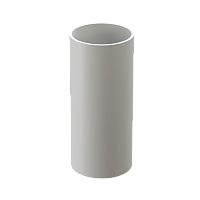 Труба 85 мм водосточная Docke Premium 1м/шт ( цвет Пломбир RAL 9003 )