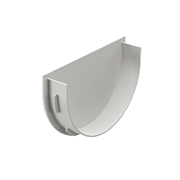 Заглушка воронки 120 мм Docke Premium ( цвет Пломбир RAL 9003 )