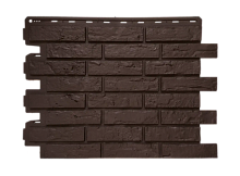 Фасадная панель Кирпич Рижский ЭКО Коричневый ( 0,71 * 0,56 м. )