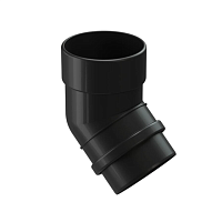 Колено 100*45 гр. Docke LUX ( цвет Карбон RR33 )