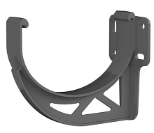 ТН ОПТИМА Кронштейн желоба ПВХ (D 120/80) ( Серый RAL 7024 )