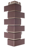 Наружний угол Кирпич Клинкерный Шоколад ( 0,45 * 0,16 * 0,031 м. )