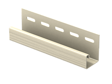 J-планка Классика 3,05 м. Классика Ю-пласт ( ванильная )