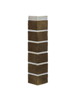 Наружний угол Кирпич Рустикальный 02 ( 0,47 * 0,1 м. )